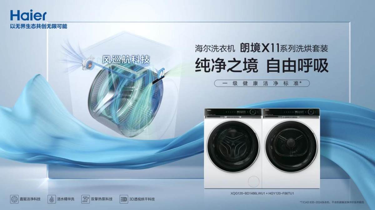 由水到风！这家龙头企业掌握颠覆性洗衣科技(图1)